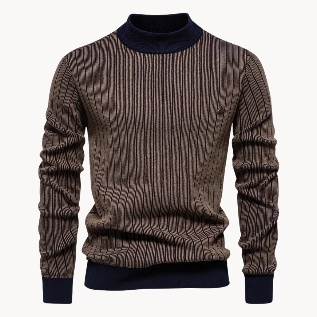 Quincy Gestreifter Pullover | ALEVITA