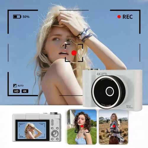 SnapMaster – Cámara Digital 4K de Alta Resolución