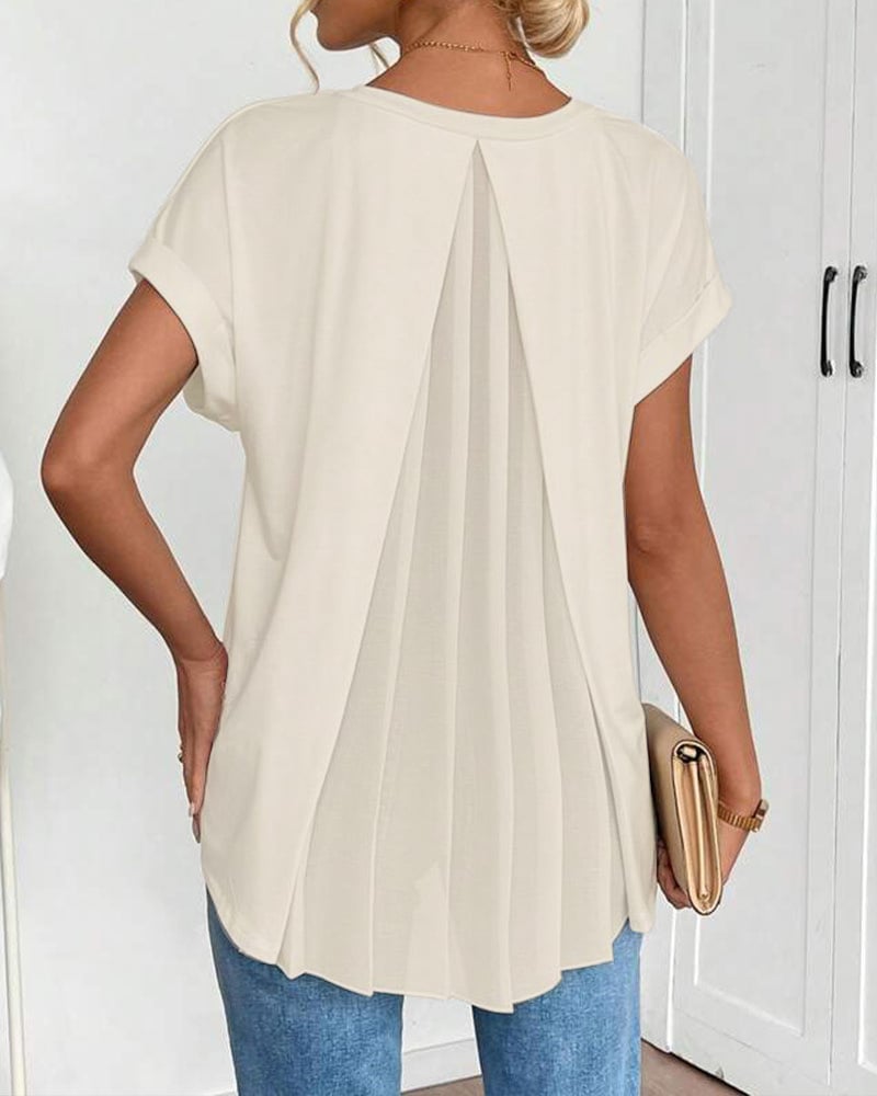 UrbanStitch V – Camiseta informal de patchwork