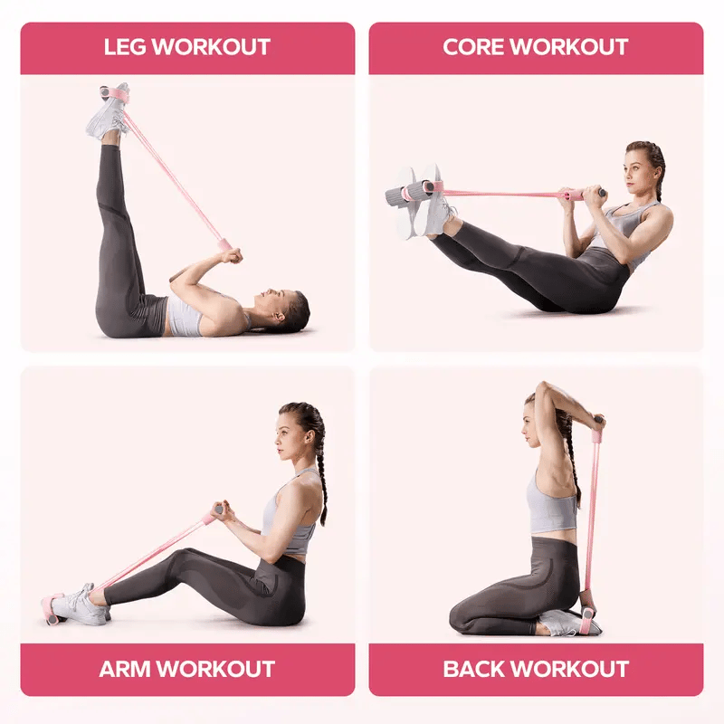 FitPulse – Banda de Resistencia para Ejercicio con Pedales