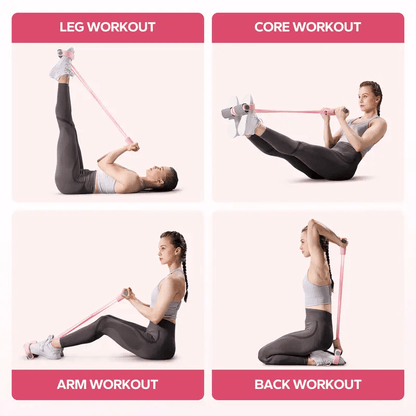FitPulse – Banda de Resistencia para Ejercicio con Pedales