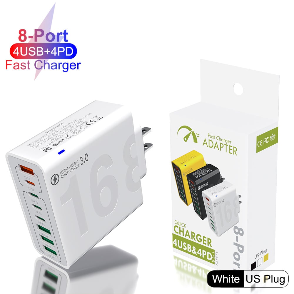ChargePro – Universeller 8-Port-Schnelllade-Hub