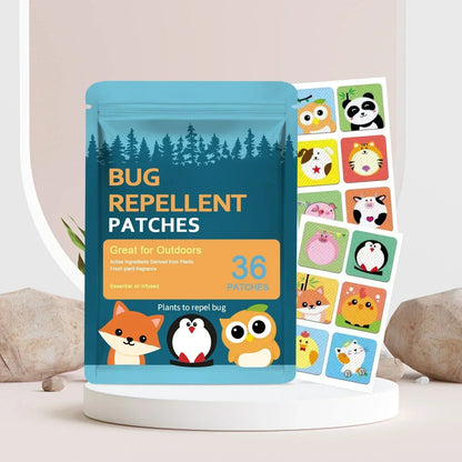 BuzzAway – Mückenschutz-Sticker für Kinder (36 Stück)