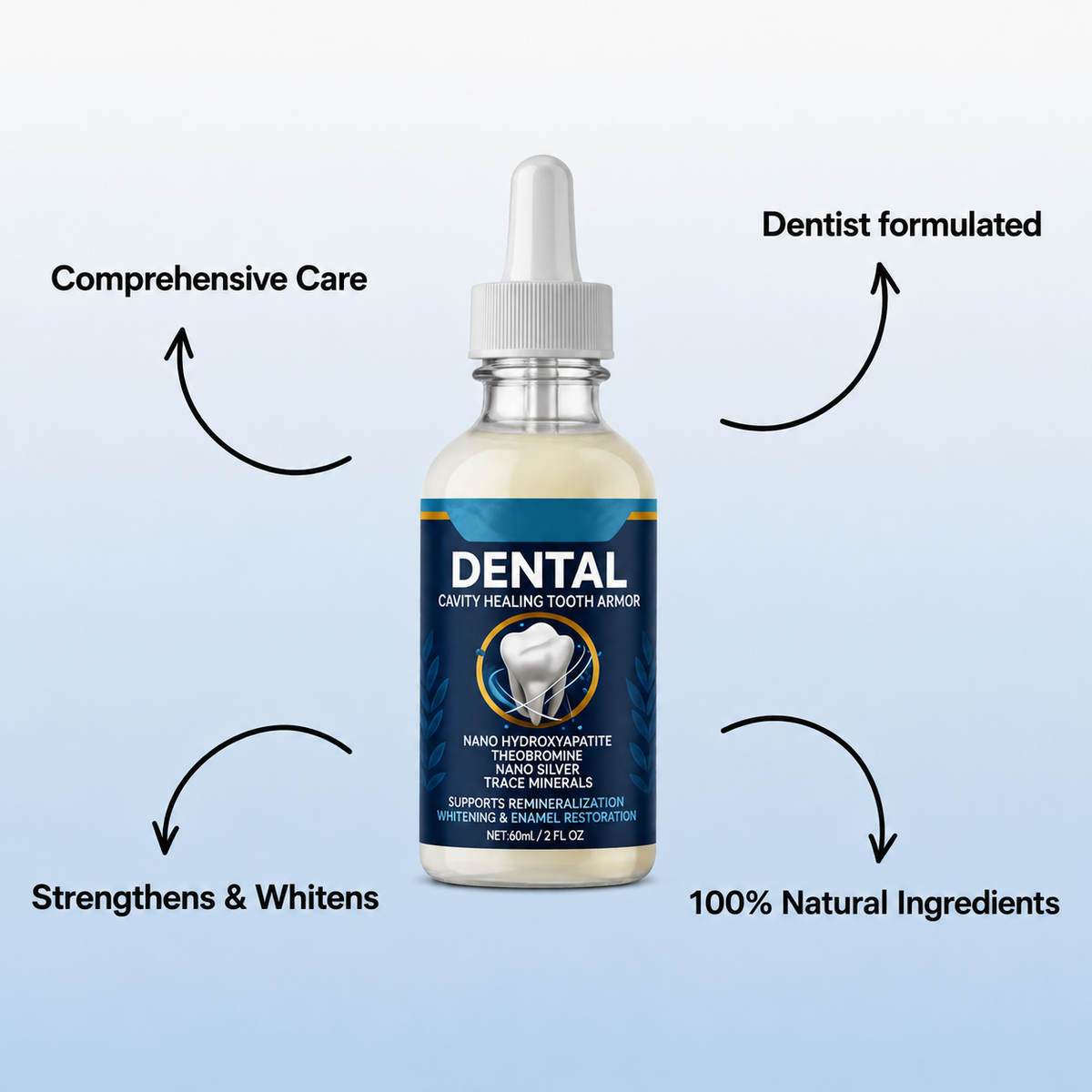 DentiGlow – Fluoridfreie Formel zur Zahnreparatur