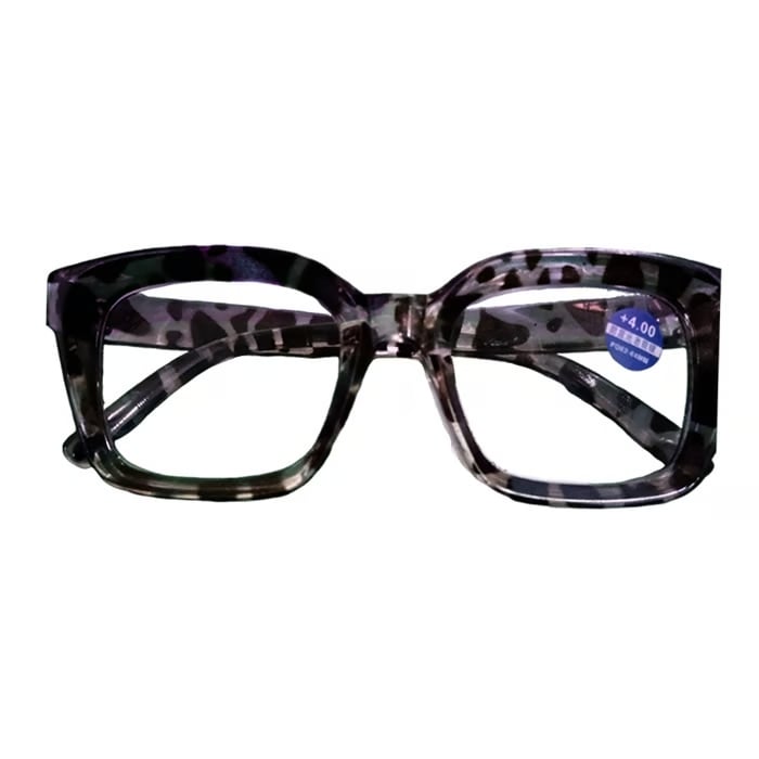 ReadEase – Gafas de lectura extragrandes con filtro de luz azul de carey