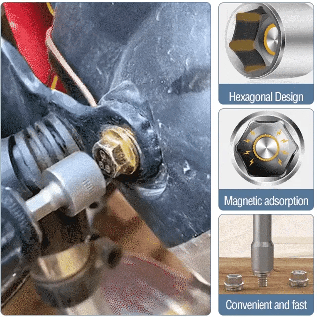 TorqueGrip – Hochleistungs-Sechskantgriff-Schraubendreher