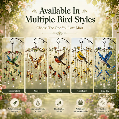 HumiGrace – Elegante carrillón de viento de colibrí
