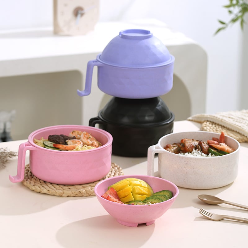 LunchNest – Juego duradero de tazas para fideos instantáneos
