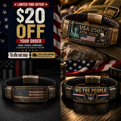 StarSpangledTime – Pulsera American 250