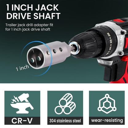 TorqueMaster – Adaptador de gato de acero inoxidable