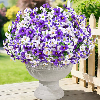 EverBloom – Flores de Petunia Artificiales Resistentes a los Rayos UV