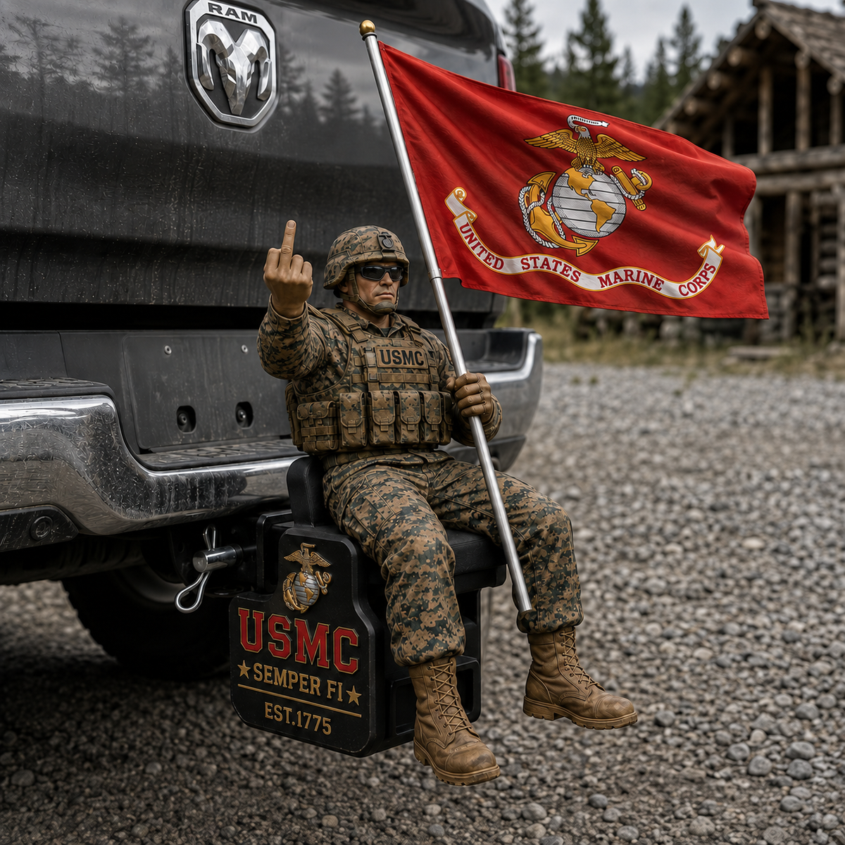 PatriotPulse – Hermandad USMC Protector de Enganche