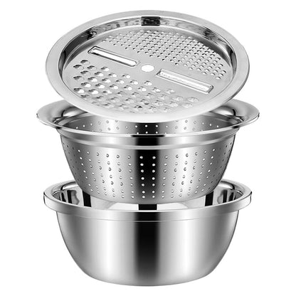 EcoChef – Langlebige Edelstahl-Mehrzweckschüssel