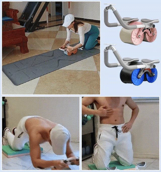 CoreRebound – Rueda abdominal con soporte para codos