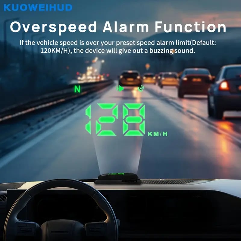 AuraDrive – Head-Up-Display Auto-GPS-Digitaltacho