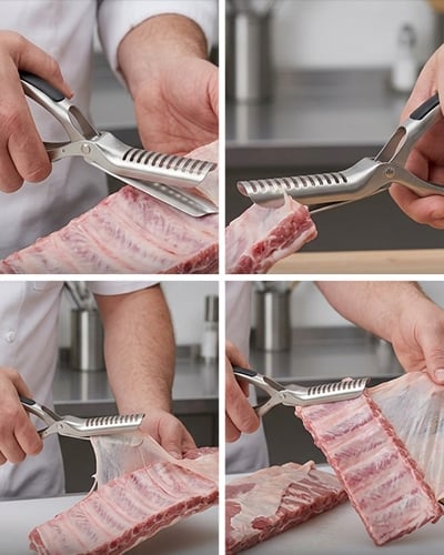 SmokeCraft - Pinzas para preparación de costillas