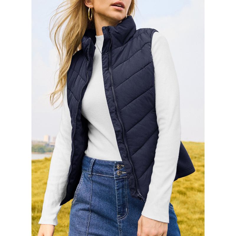 Warmora – Ärmellose Slim-Fit-Winterweste