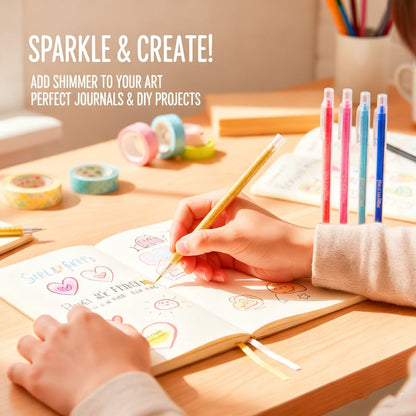 SparkWrite - Colección de bolígrafos de gel atrevidos y coloridos