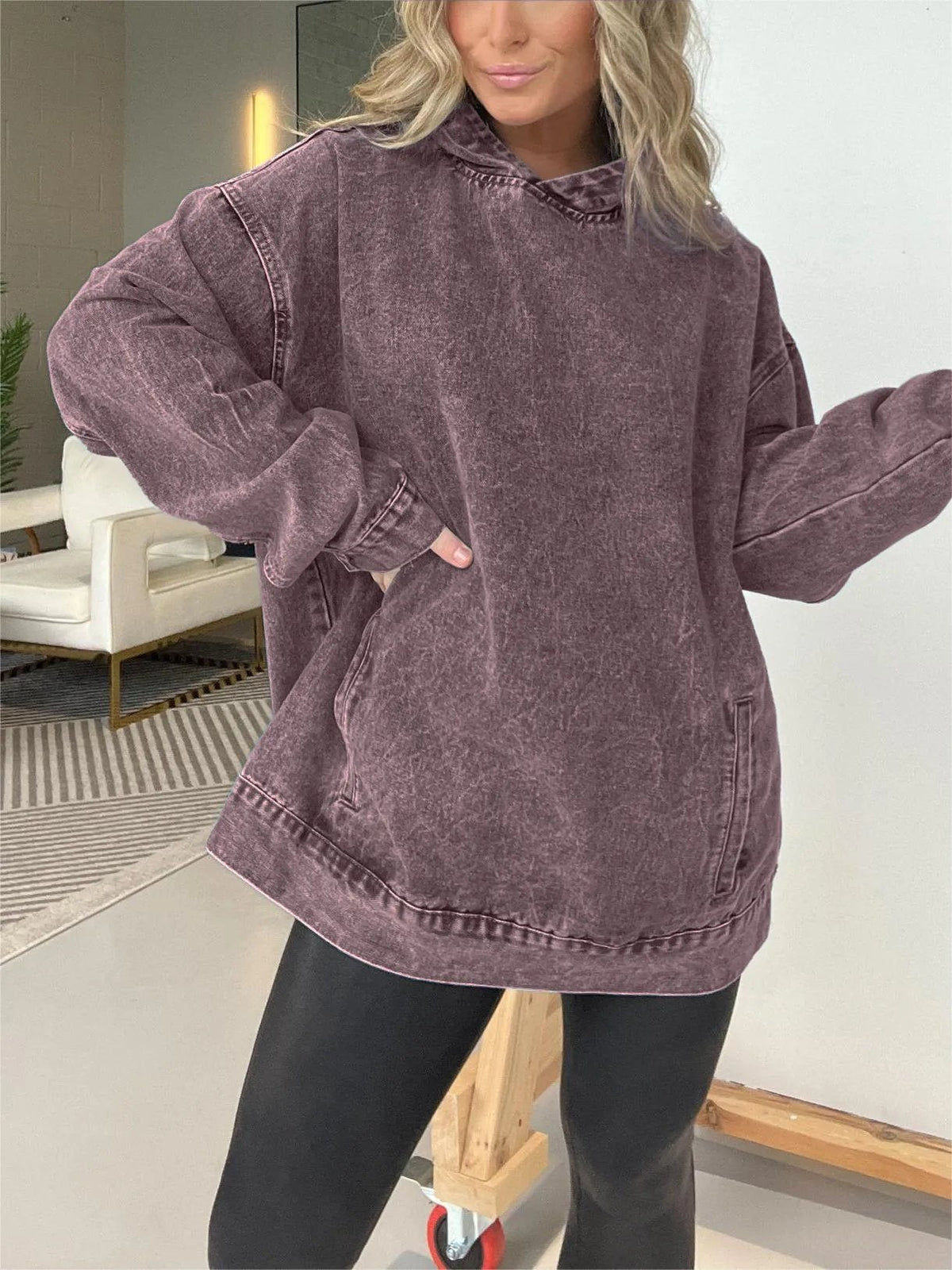 UrbanDenim – Lässiger Kapuzenpullover