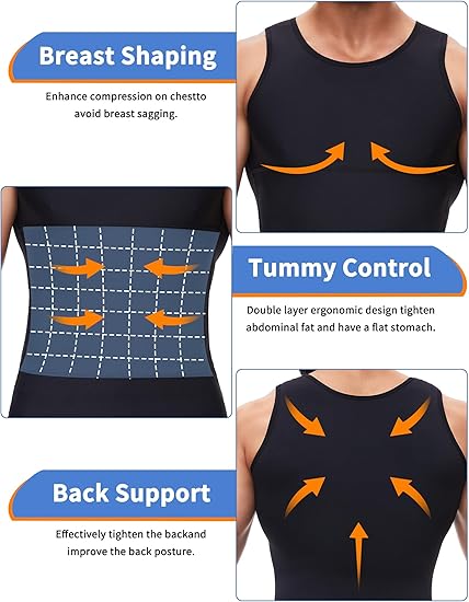 UltraFit – Camiseta de compresión adelgazante