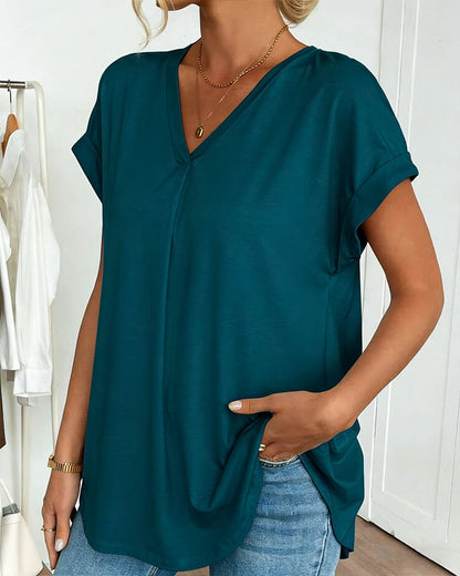 UrbanStitch V – Camiseta informal de patchwork