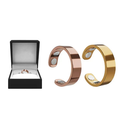 MagnaLuxe – Eleganter Magnetring aus Edelstahl