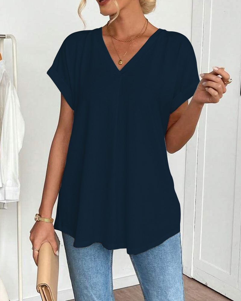 UrbanStitch V – Camiseta informal de patchwork