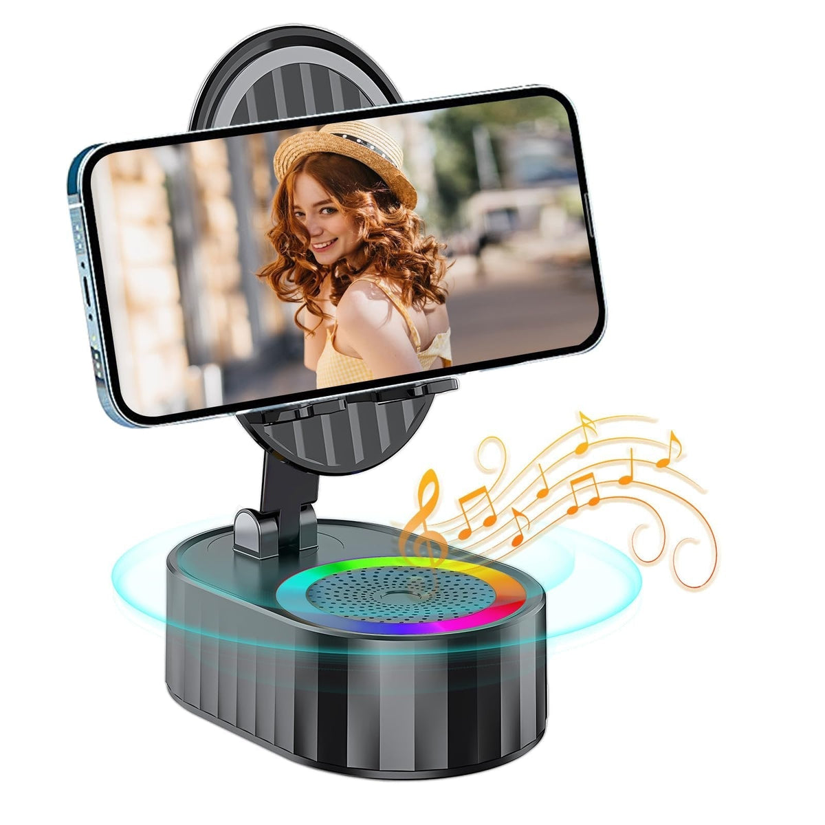 VibeDock – Soporte para celular con amplificador de sonido