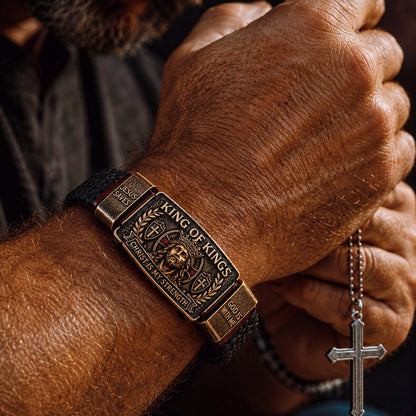 FaithCrown – Pulsera Rey de Reyes