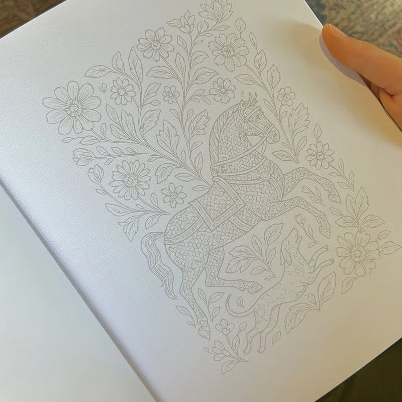CalmLines – Libro de coloreado inverso terapéutico con páginas gruesas y fáciles de arrancar
