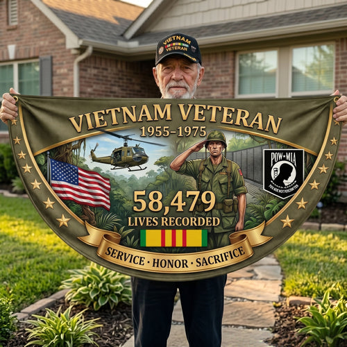 FreedomEcho – Estandarte en homenaje a los veteranos de Vietnam