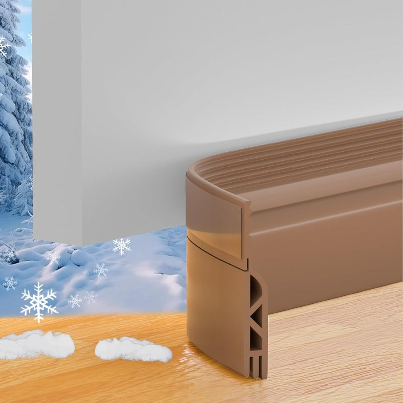 SealGuard – Tira de silicona para sellado bajo puerta
