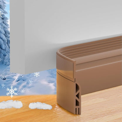 SealGuard – Tira de silicona para sellado bajo puerta
