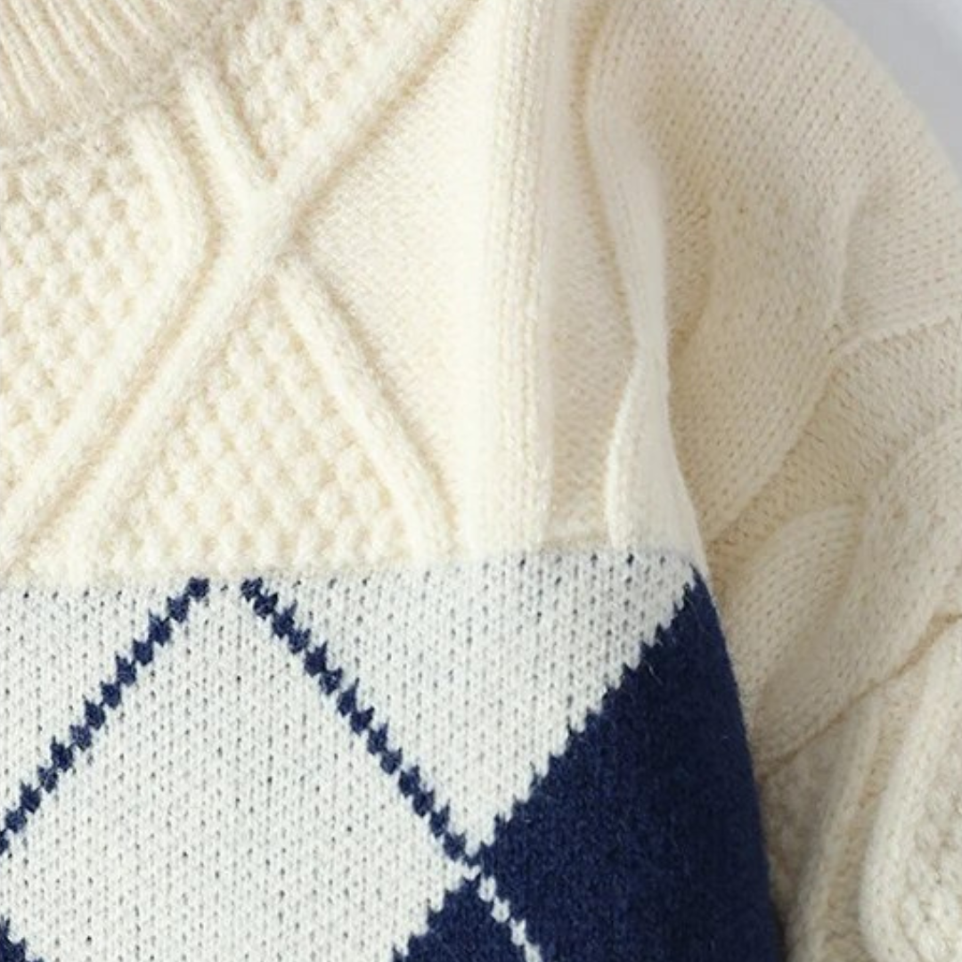 Ellis GeoKnit Pullover | ALEVITA