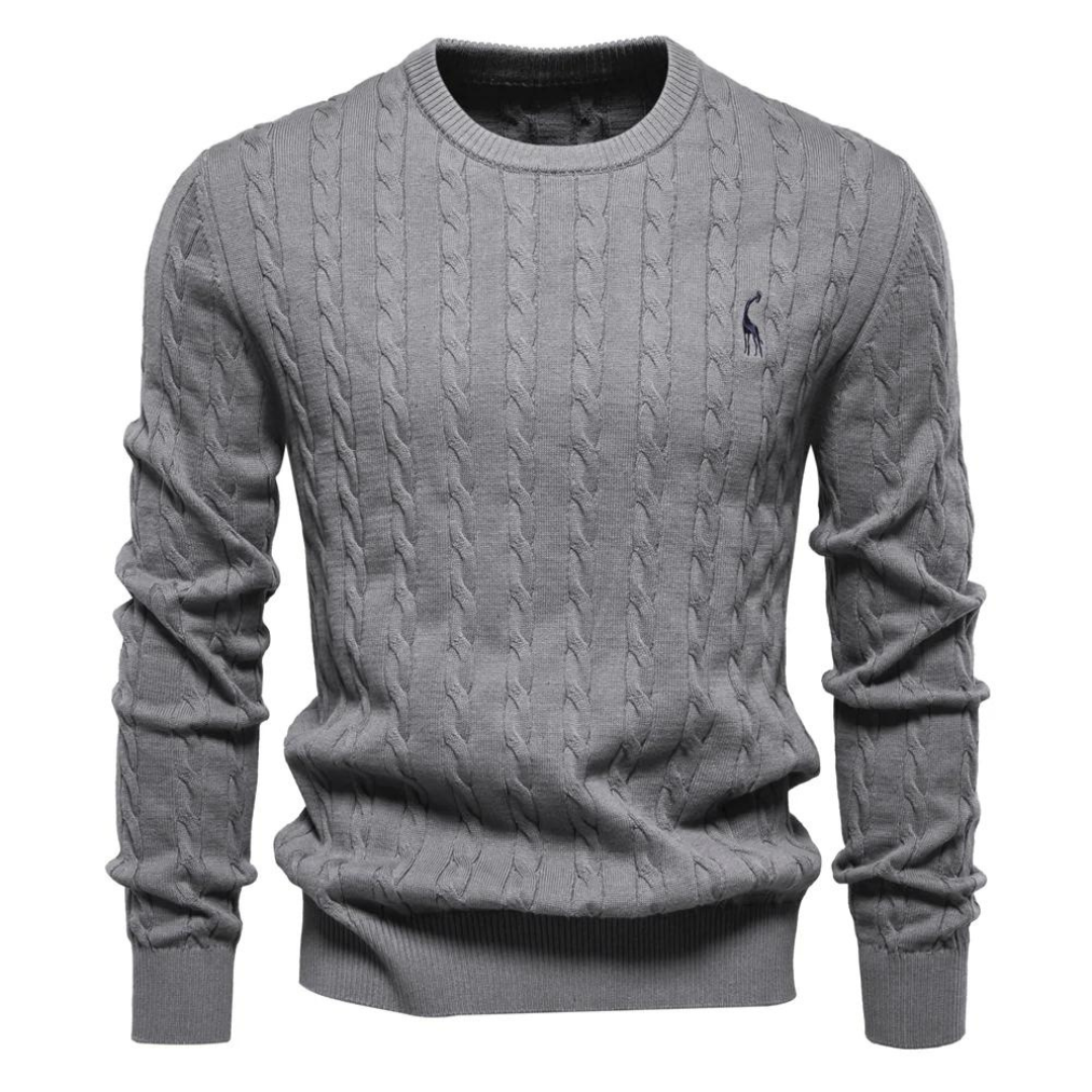 Kosta Strickpullover mit Zopfmuster | ALEVITA
