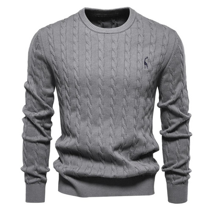Kosta Strickpullover mit Zopfmuster | ALEVITA