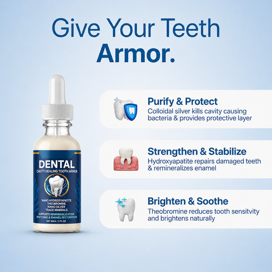 DentiGlow – Fórmula sin fluoruro para reparar dientes