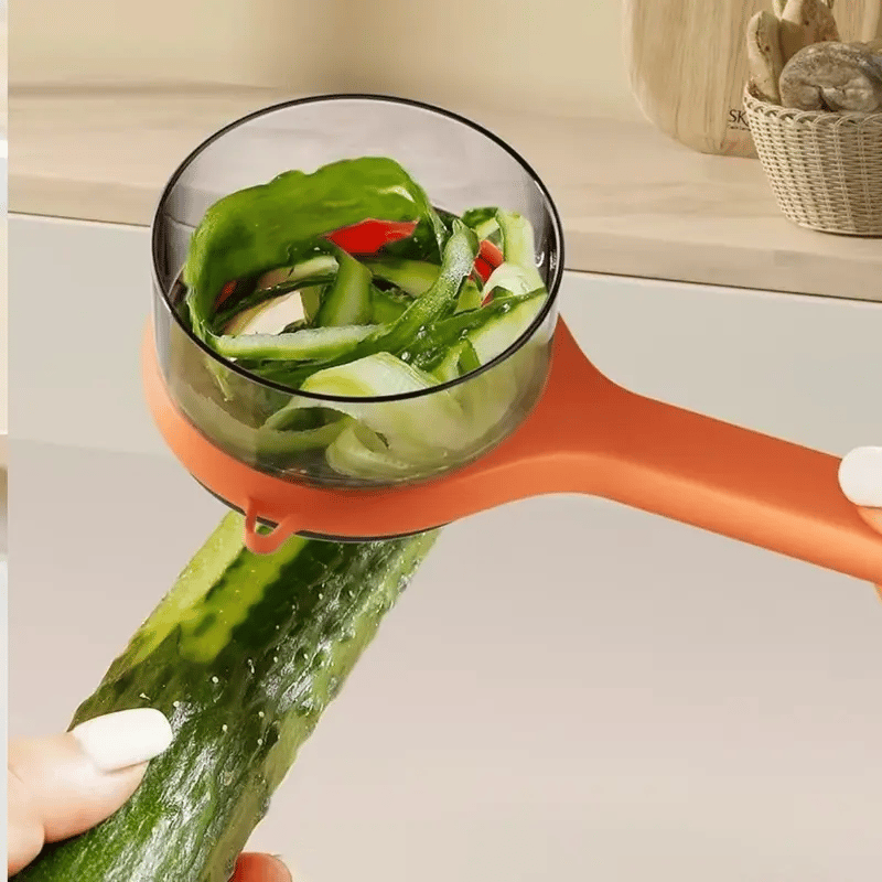 PeelEase – Pelador de Fruta para Almacenamiento de Cocina
