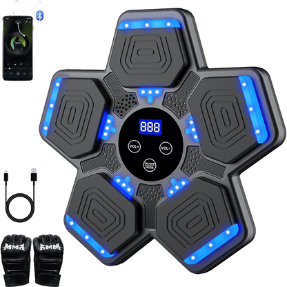 BoxBeat Pro – Máquina de Boxeo Interactiva