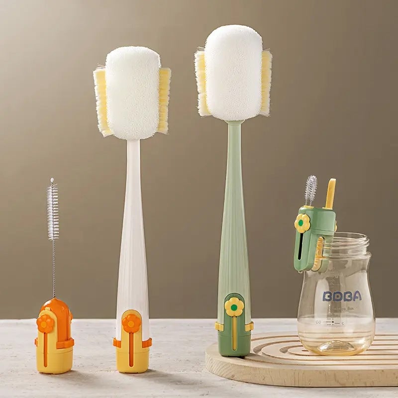 BrushPro | Cepillo de limpieza de botellas 5 en 1 versátil