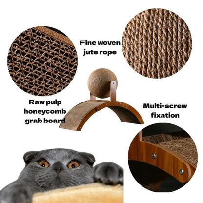 ClawSphere – Juguete de Bola Rascador para Gatos