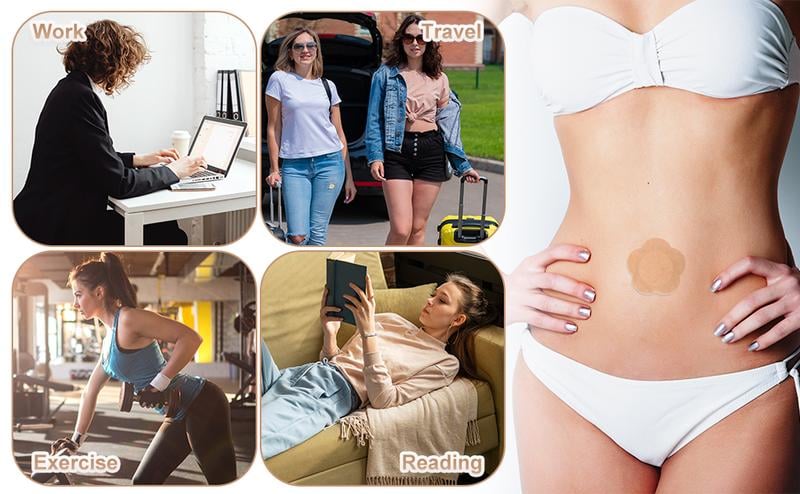 BellyCare – 50 Stk. Bio-Nabelpflaster zum Aufkleben