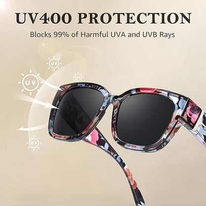 VisionGuard - Gafas de sol polarizadas sobrepuestas UV400