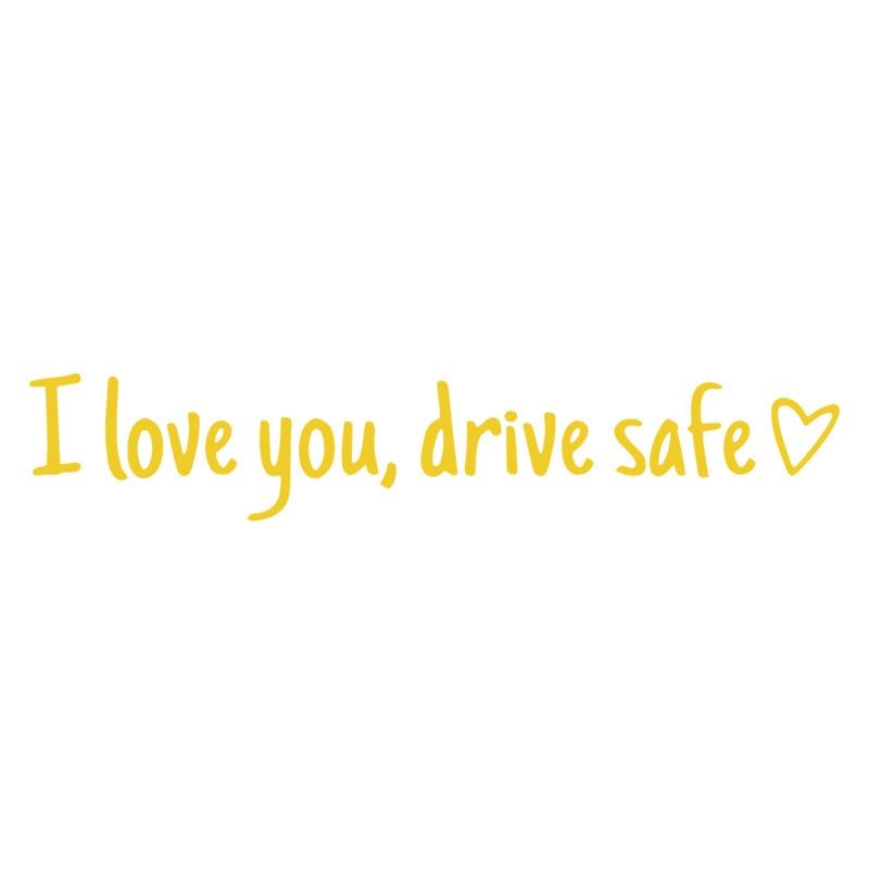 ShineWords – Pegatinas con citas reflectantes para coches