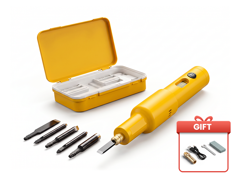 PowerSculpt – Kit de herramientas eléctricas profesionales inalámbricas para tallado en madera
