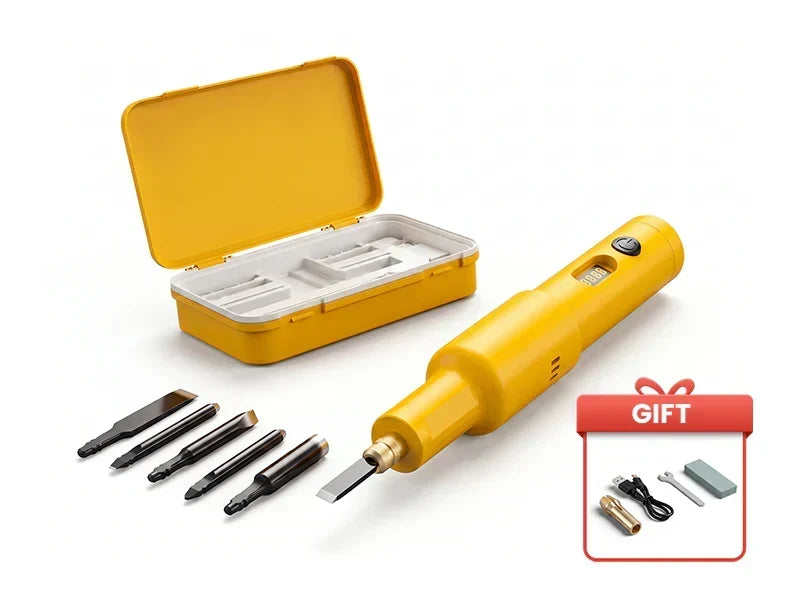 PowerSculpt – Kit de herramientas eléctricas profesionales inalámbricas para tallado en madera