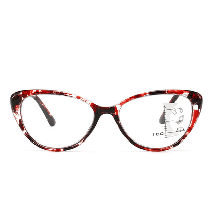 VisionLux – Gafas ojo de gato modernas con filtro de luz azul HD para mujer