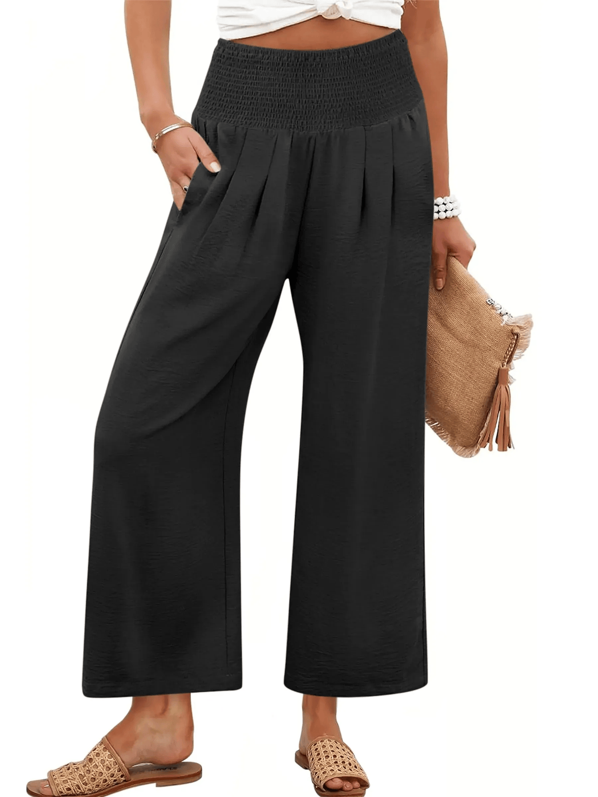 FreeFlow – Leichte Hose mit weitem Bein