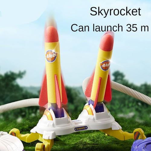 Cohete SkyStomp – Juguete de aventura de lanzamiento a pie