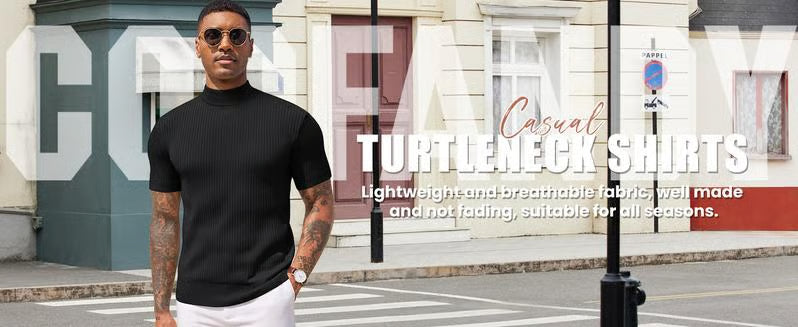 UrbanCore – Herren-Rollkragenpullover